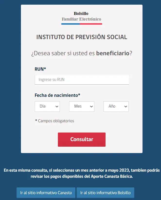 Así puedes ver si recibes el Bolsillo Familiar Electrónico.