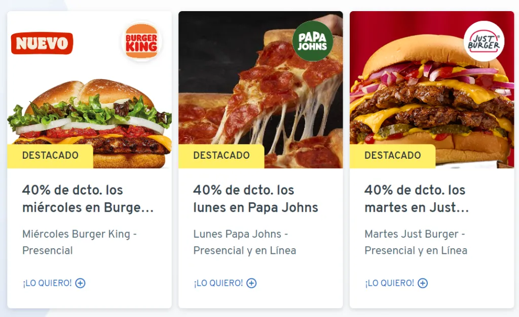 Ofertas Banco de Crédito e Inversiones