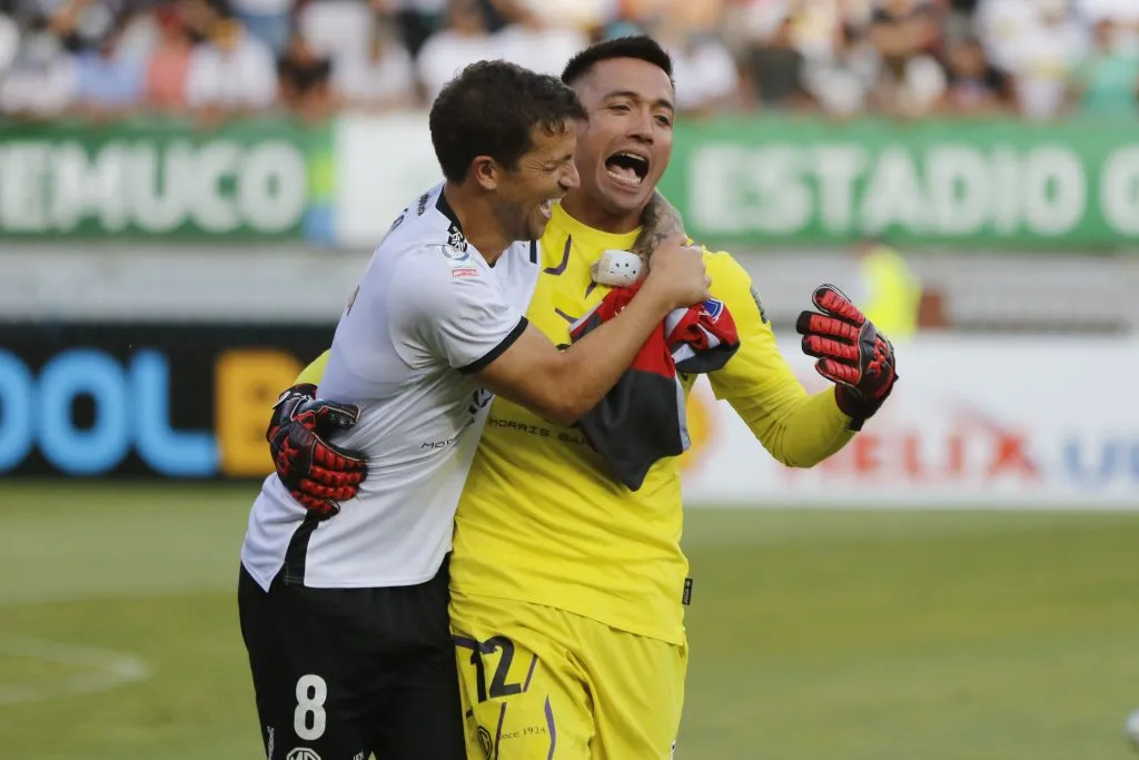 El paso por Colo Colo marcó al portero con los hinchas de Universidad de Chile. Foto: Ricardo Ulloa/Photosport