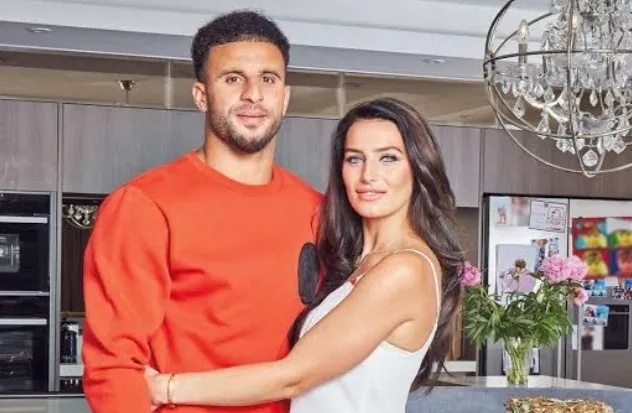 Kyle Walker&nbsp;y&nbsp;Annie Kilner, el matrimonio que llegó a su fin por las infidelidades del jugador. | Foto: Archivo.