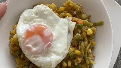 Receta de charquicán.