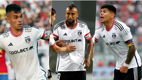 Los tres capitanes de Colo Colo para esta temporada