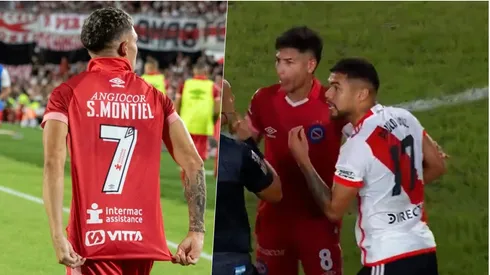 Paulo Díaz muy enojado con Montiel por su celebración