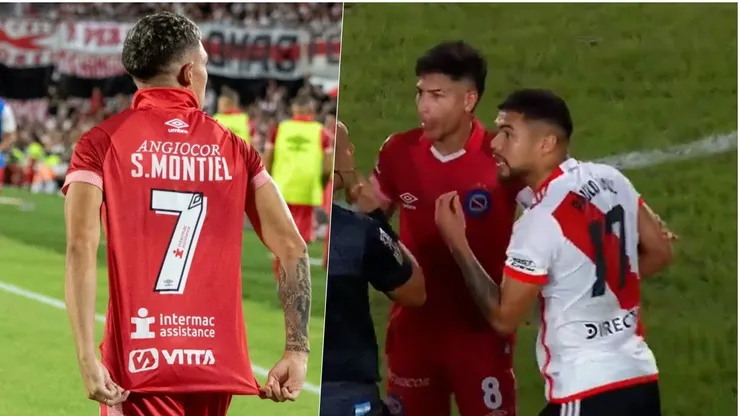 Paulo Díaz muy enojado con Montiel por su celebración