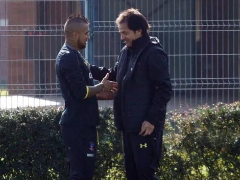 Formador de Vidal muestra su emoción: "Es un superdotado"