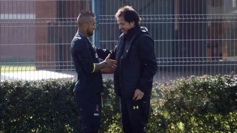 Hugo González se emocionó con el regreso de su regalón a Colo Colo