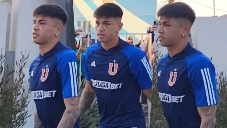 Maxi Guerrero entrenó con sus compañeros tras sufrir una lesión en su rostro.