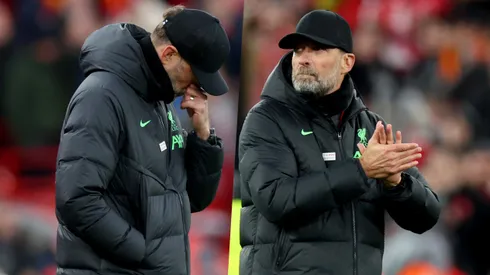 Jürgen Klopp se emocionó profundamente con el homenaje que le hicieron los hinchas del Liverpool.