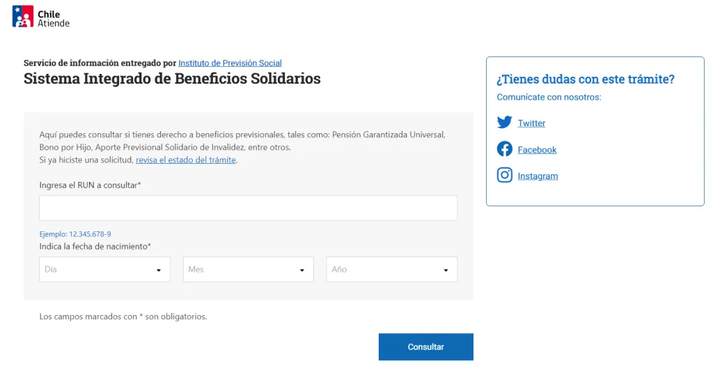 sucursal virtual de ChileAtiende