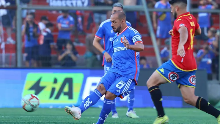Marcelo Díaz fue capitán en el segundo tiempo del duelo ante Unión Española.