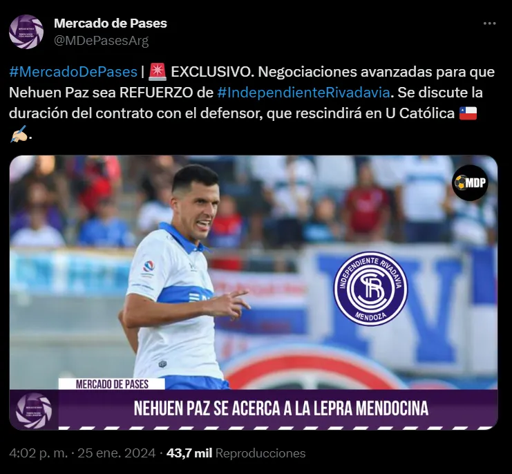 Captura Twitter.