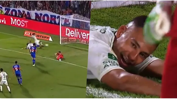 Morales se perdió un gol insólito en su debut en Argentina.