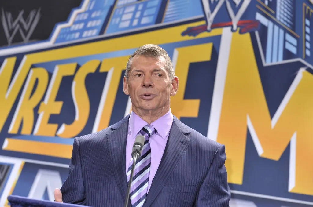 Vince McMahon ya habia renunciado a la WWE en 2022&nbsp;tras investigación por sobornos. (Foto: Michael N. Todaro/Getty Images)