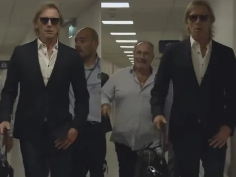 De etiqueta y con Chancho en Piedra: así oficializó la Roja a Gareca