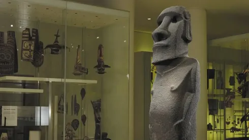 Moai del museo británico