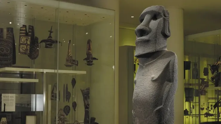 Moai del museo británico