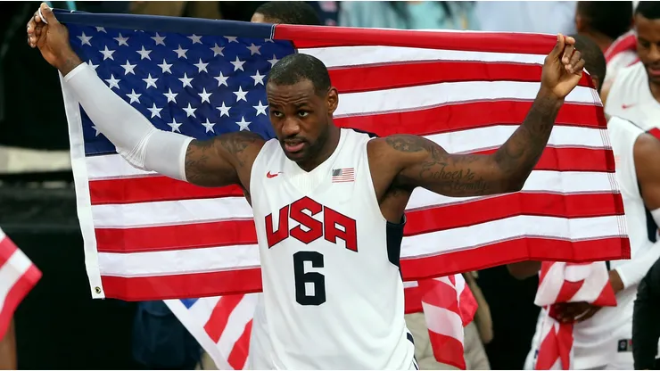 LeBron quiere repetir las medallas de oro que ganó en Beijing 2008 y Londres 2012.