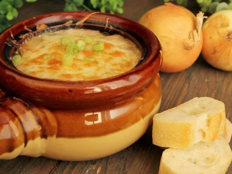 Receta de sopa de cebolla
