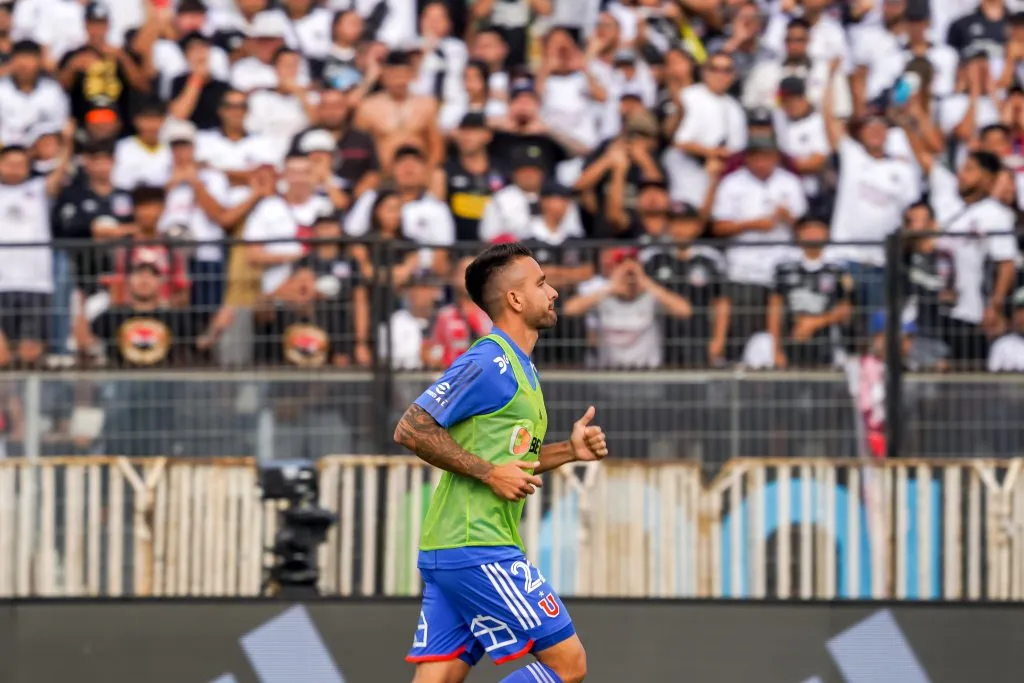 Matías Zaldivia empató 0-0 en su primer superclásico con Universidad de Chile ante Colo Colo. | Foto: Guillermo Salazar.