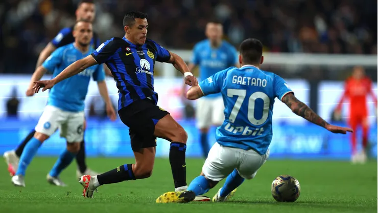 Alexis Sánchez tapó bocas con su gran participación en la Supercopa de Italia.