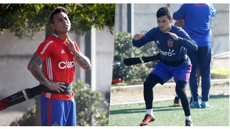 Eduardo Vargas y Charles Aránguiz son tentados por la U para su retorno