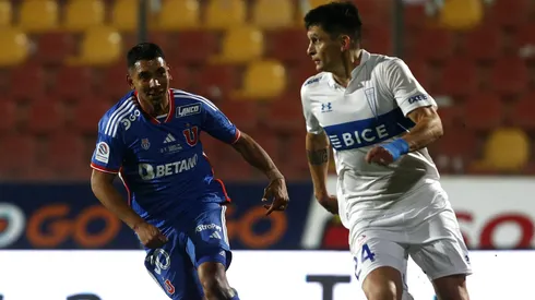 Alfonso Parot calentó el Clásico Universitario con la U de este fin de semana.