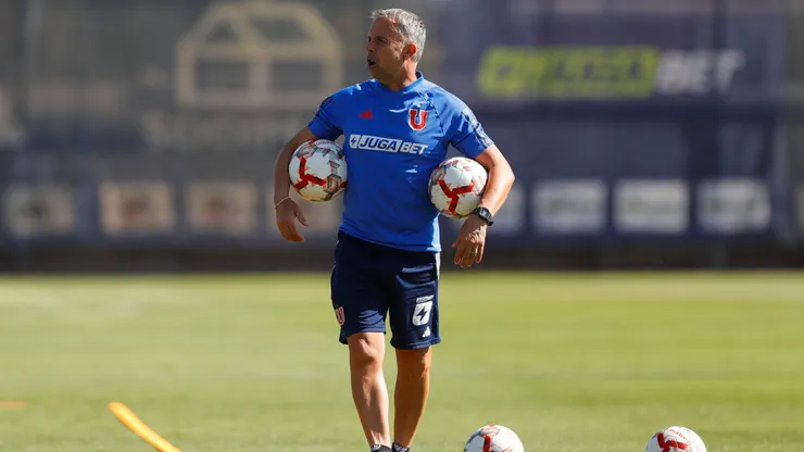 El entrenador de Universidad de Chile quiere trabajo mental para sus jugadores.