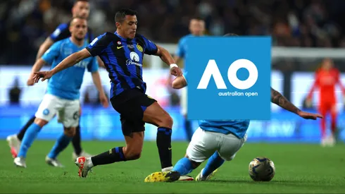 Después de entrenar, Alexis Sánchez vio un auténtico partidazo del Australian Open.