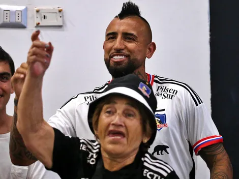 María Colo Colo se emociona en su cumpleaños 89 con la vuelta de Vidal