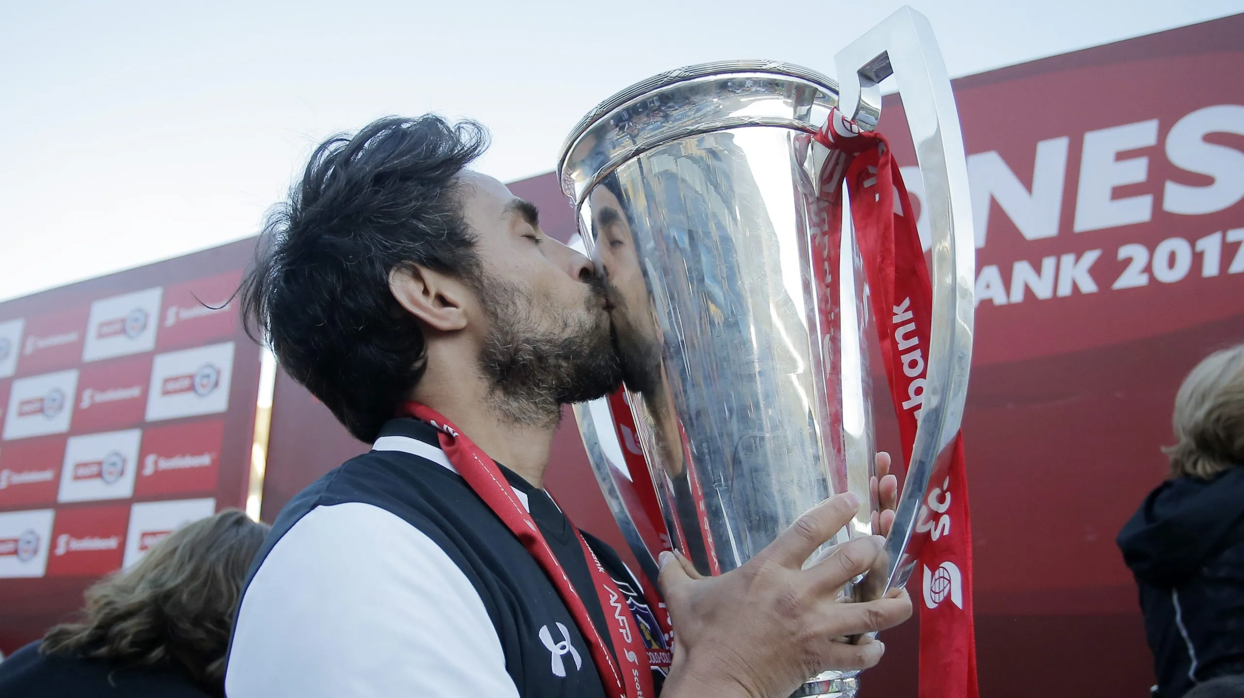 Jorge Valdivia Campeón con Colo Colo (Photosport)