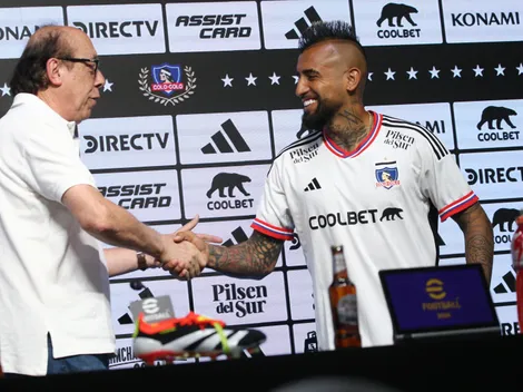 Vidal presentado en Colo Colo: promesa nacional e internacional
