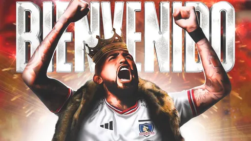 Almirón le da la bienvenida a Arturo Vidal en Colo Colo.