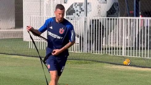 Luciano Pons se incorporó a los entrenamientos en la U.