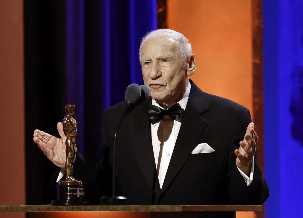 Mel Brooks accepts an honorary Oscar 2023 (Getty Images)