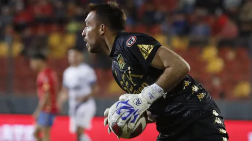 Pérez en su paso por Unión Española