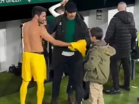 ¡Regalazo incluido! Bravo se reencuentra con Gündogan