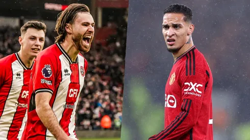 El chileno ya lleva más goles que Antony en la presente Premier League.