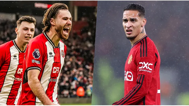 El chileno ya lleva más goles que Antony en la presente Premier League.