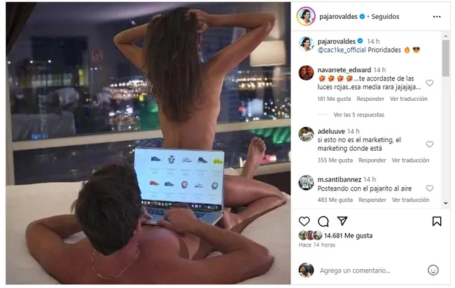 La parodia de Jaime Valdés en su redes. | Foto: Captura.