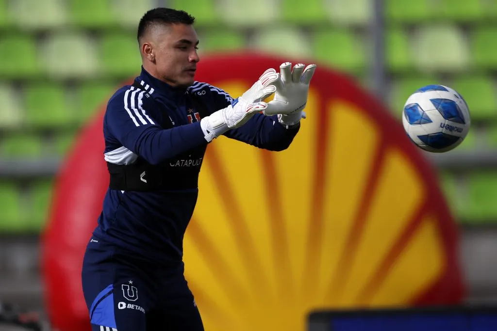 Cristóbal Campos jugó 53 partidos en el arco de Universidad de Chile. | Foto: Photosport.