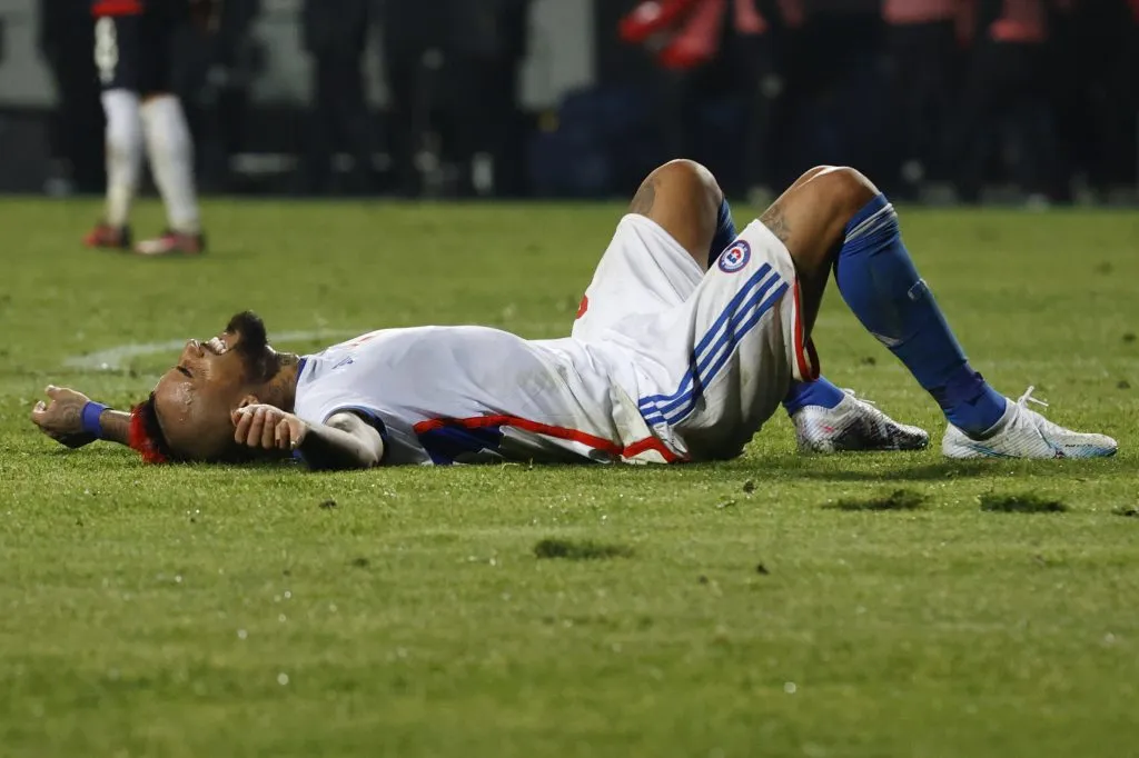 Arturo Vidal reconoció su hastío con la directiva de Blanco y Negro por la negociación para que vuelva a Colo Colo. (Raul Zamora/Photosport).