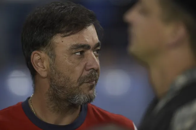 Álvaro Recoba elogió a Colo Colo tras el amistoso jugado en Uruguay. (Dante Fernandez/Focouy/Photosport).