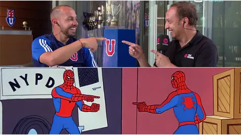 Marcelo Díaz se junta con Marcelo Díaz en un momento de culto.