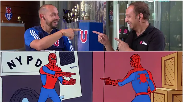 Marcelo Díaz se junta con Marcelo Díaz en un momento de culto.