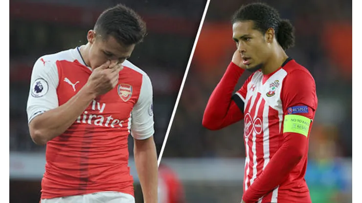 Sánchez y Van Dijk: la historia que pudo darse en 2015.
