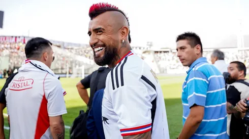 Arturo Vidal calentó el Superclásico ante la U.