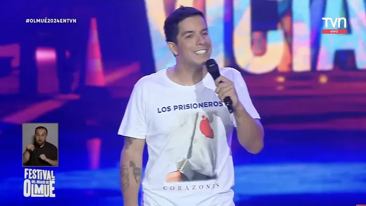 Vicho Viciani le dio el vamos al Olmué 2024 y no desentonó.