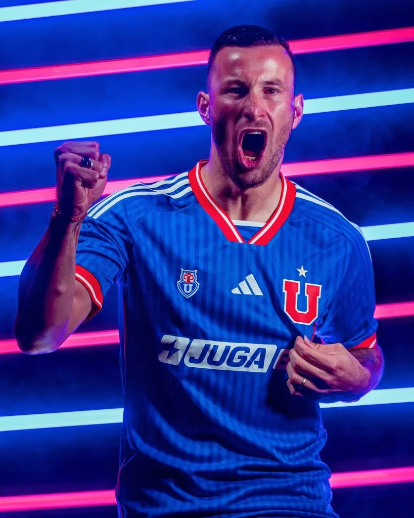 Pons completó la cuota de seis extranjeros en Universidad de Chile. | Foto: Prensa U de Chile