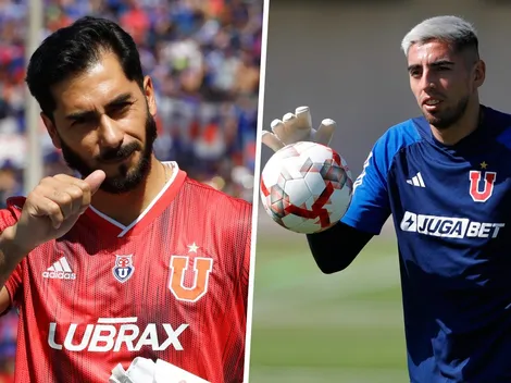 Gabriel Castellón se pone la presión de Johnny Herrera en la U