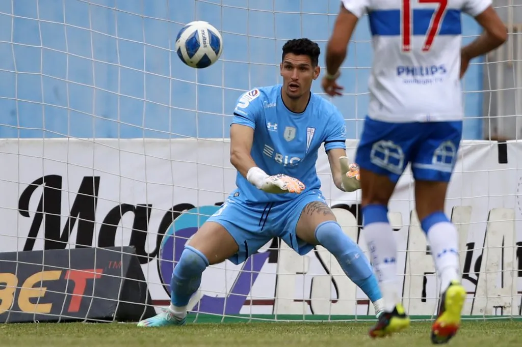 Matías Dituro nunca estuvo del todo bien en Universidad Católica tras volver su préstamo en Celta de Vigo. | Foto: Photosport.